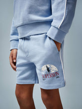 9-13 yrs Superman Logo-Print Shorts Light Blue | Children & Baby