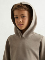 Interlock-Jersey Hoodie Taupe Brown | Children & Baby