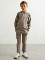 9-13 yrs Interlock Drawstring Joggers Taupe Brown | Children & Baby