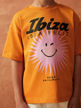 9-13 yrs SmileyWorld Sun Motif T-Shirt Orange | Children & Baby