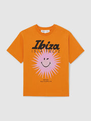 9-13 yrs SmileyWorld Sun Motif T-Shirt Orange | Children & Baby