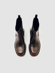 Leather Chelsea Boots Brown | Women