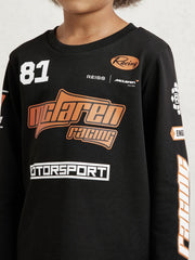 9-13 yrs McLaren F1 Team Cotton Logo T-Shirt Unisex Fit Black | Children & Baby