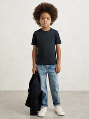 9-13 yrs Crew Neck T-Shirt Navy | Children & Baby