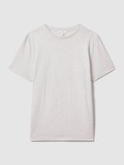 Cotton Crew Neck T-Shirt | Men