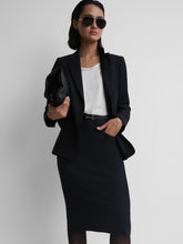 Tailored Pencil Skirt Navy | Women