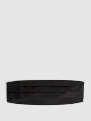 Silk Cummerbund Black | Men