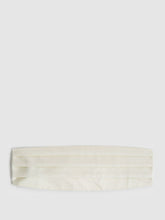 Silk Cummerbund Ivory | Men