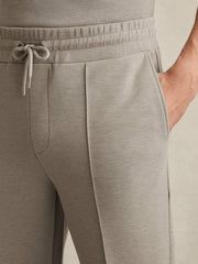 Drawstring Jersey Joggers Taupe | Men