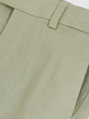 9-13 yrs Slim Fit Linen Adjustable Trousers Apple | Children & Baby