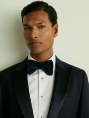 Velvet Bow Tie Navy | Men