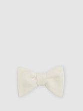 Velvet Bow Tie Ivory | Men