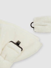 Velvet Bow Tie Ivory | Men