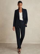 Slim Fit Suit Trousers Navy | Women
