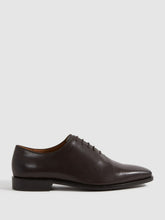 Leather Lace-Up Shoes Dark Brown | Men