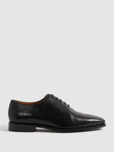 Leather Lace-Up Shoes Black | Men