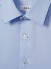 3-9 yrs Slim Fit Cotton Shirt Soft Blue | Children & Baby