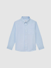 4-9 yrs Button Down Oxford Shirt Soft Blue | Children & Baby