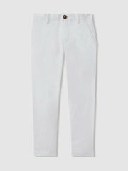 9-14 yrs Slim Fit Casual Chinos White | Children & Baby