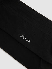 Ribbed Socks Black | Men