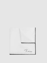 Plain Silk Pocket Square White | Men