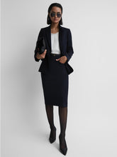 Petite Tailored Pencil Skirt Navy | Women