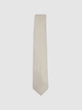 Textured Silk Blend Tie Soft Champagne | Men