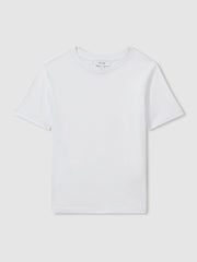 9-13 yrs Crew Neck T-Shirt White | Children & Baby
