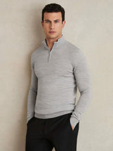 Merino Wool Half-Zip Jumper | Men