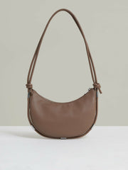 Leather Rope Strap Shoulder Bag Neutral | Women