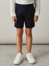 9-13 yrs Cotton Chino Shorts with Stretch Navy | Children & Baby