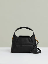 Grained-Leather Shoulder Bag Black | Women