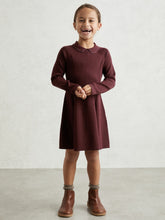 9-13 yrs Embellished Collar Knitted Dress Berry | Children & Baby
