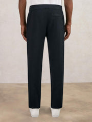 Tapered Knitted Trousers Navy | Men