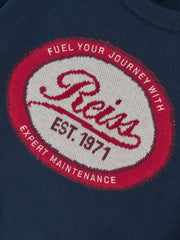 3-9 yrs Cotton Motor Cars Logo Jumper Navy | Children & Baby