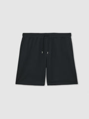 Textured Drawstring Shorts Navy | Men