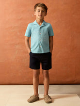 3-9 yrs SmileyWorld Embroidered Shirt Sky Blue | Children & Baby