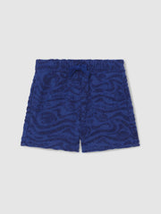 13-14 yrs SmileyWorld Wave Texture Shorts Bright Blue | Children & Baby