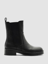 Leather Chelsea Boots Black | Women