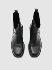 Leather Chelsea Boots Black | Women