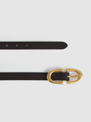 Horseshoe Belt Chocolate | Women
