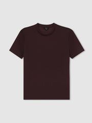 Interlock Jersey Crew Neck T-Shirt Cherry Red | Men