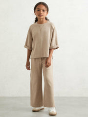 13-14 yrs Top And Trousers Lounge Set Oatmeal | Children & Baby
