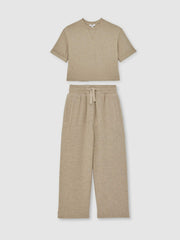 3-9 yrs Top And Trousers Lounge Set Oatmeal | Children & Baby