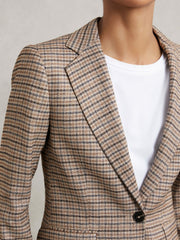 Jacket Neutral Check | Women