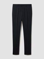 Slim Fit Cotton Blend Chinos Navy | Men
