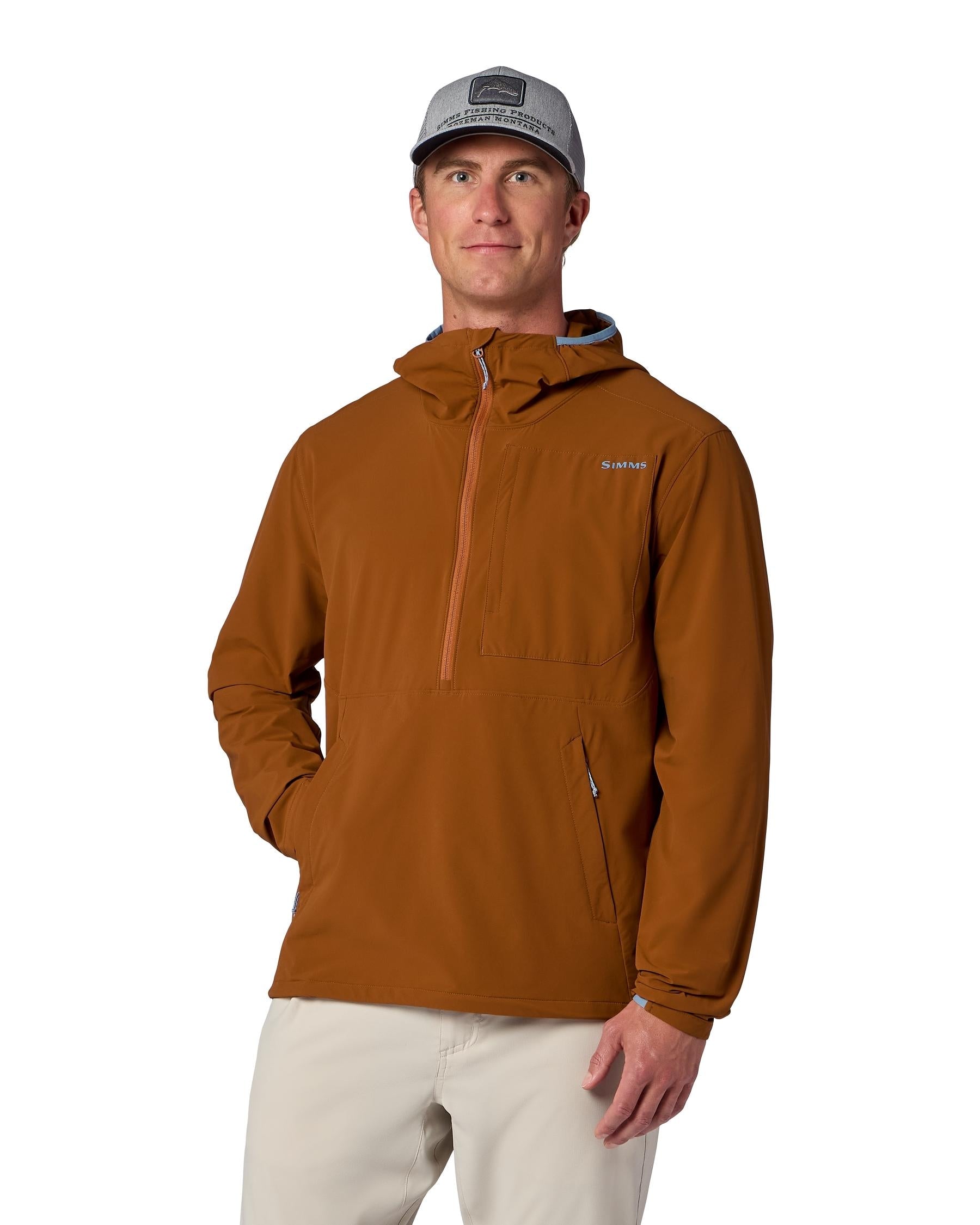Simms Rogue Flex Half-Zip Pullover For Men