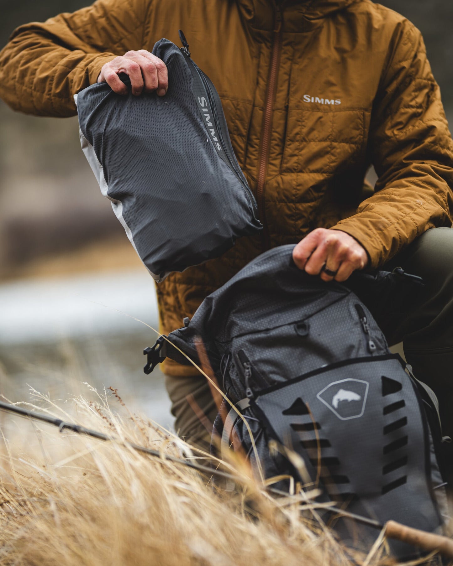 Simms Flyweight Packable Waders - Stockingfoot For Men