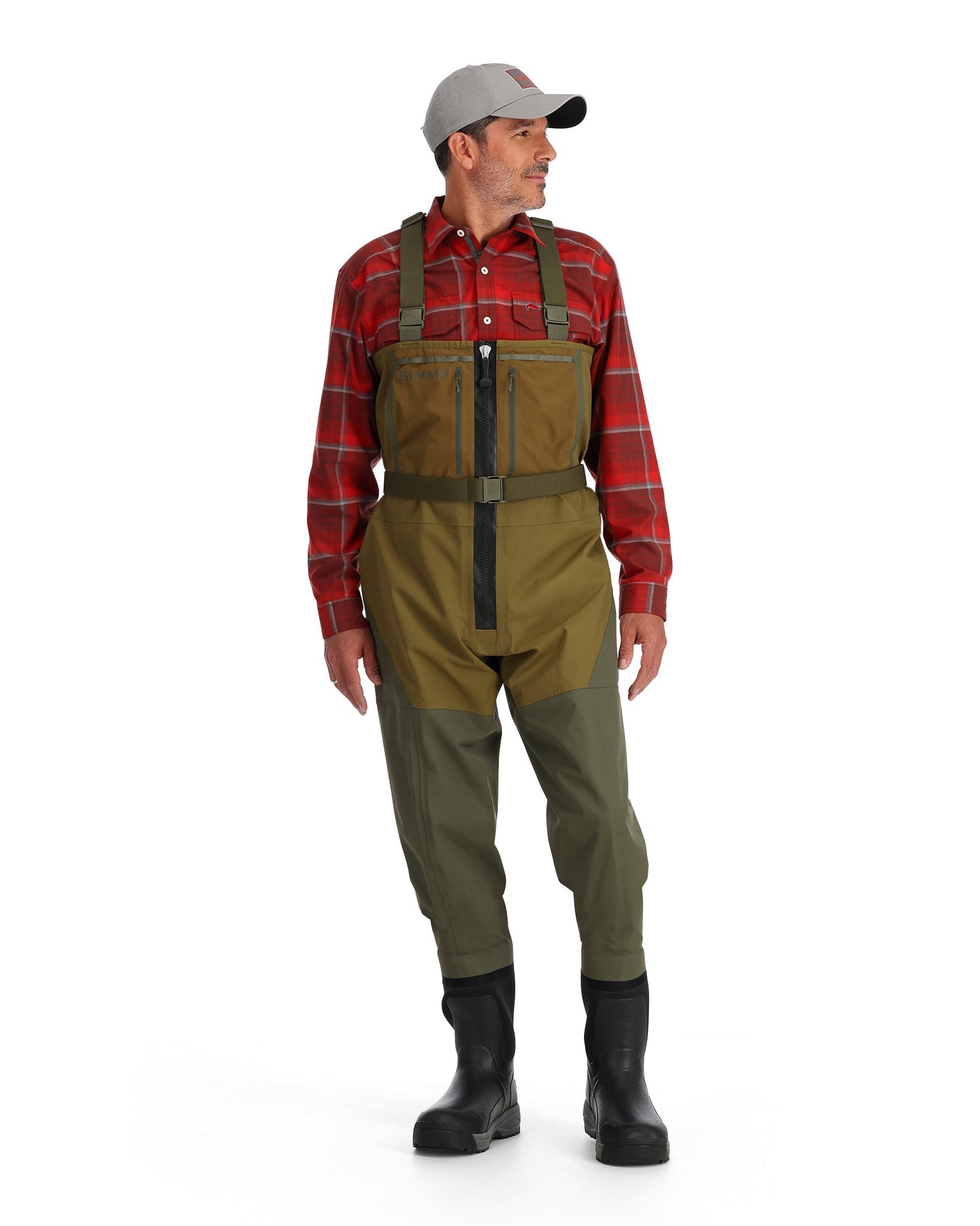 Simms Freestone Z Bootfoot Waders - Rubber Sole For Men