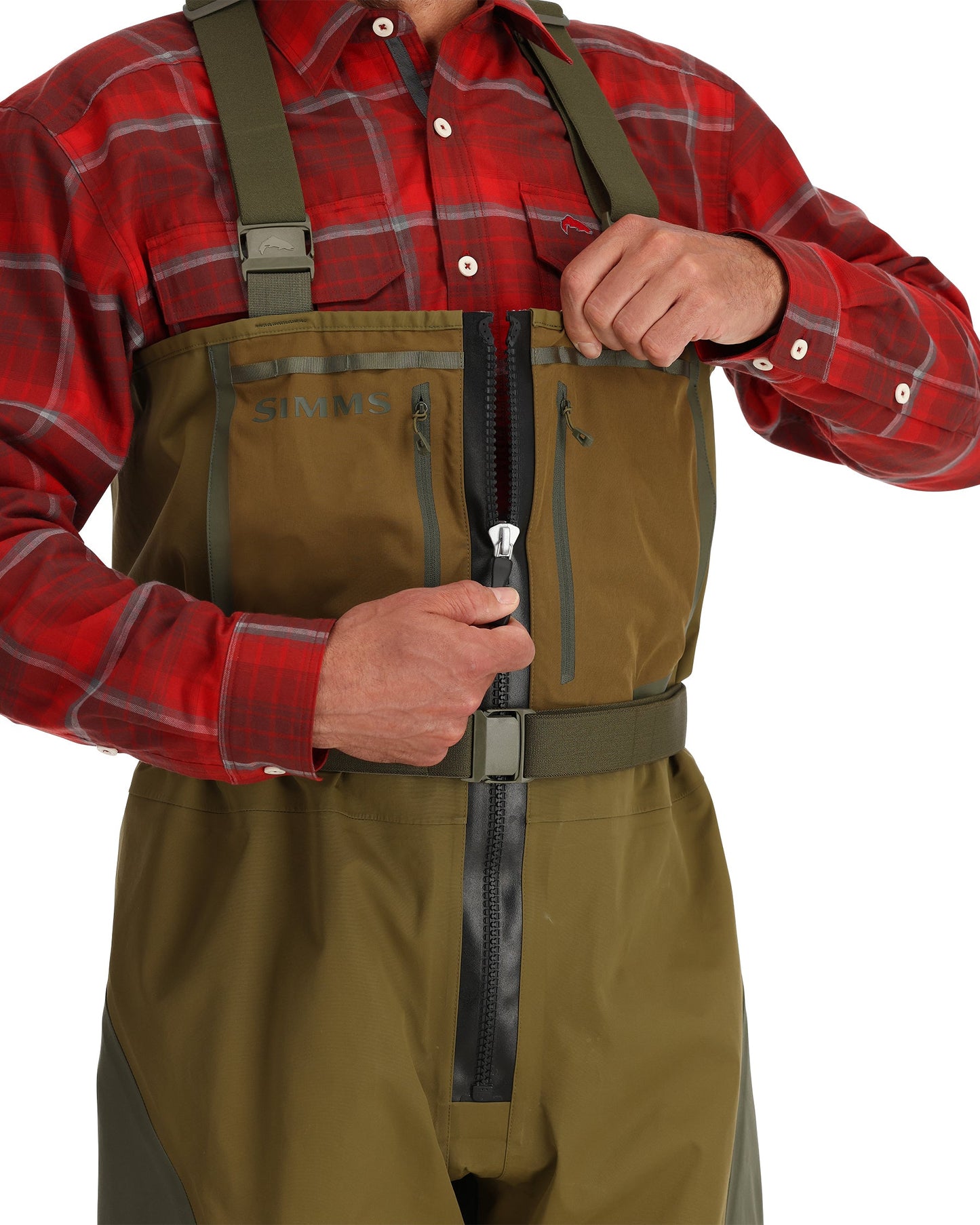 Simms Freestone Z Bootfoot Waders - Rubber Sole For Men